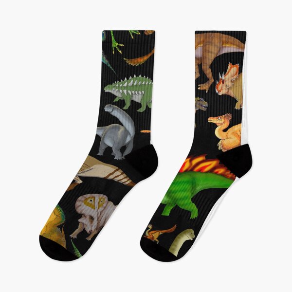 Item preview, Dinosaurs on black designed and sold by lucamendieta.