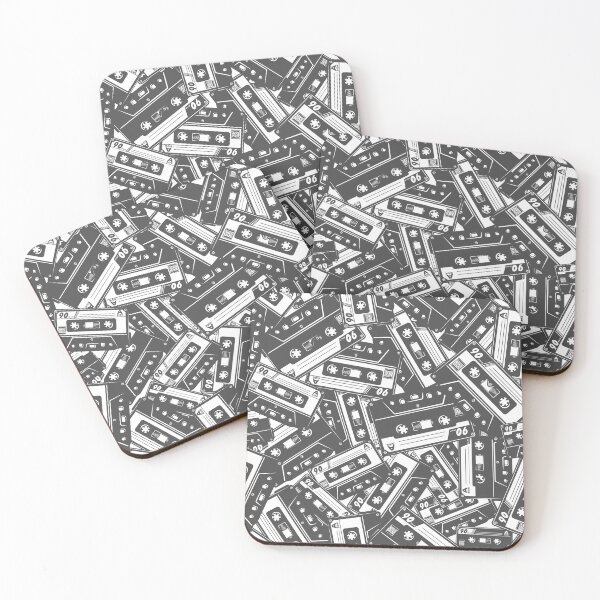 Item preview, Monochrome Retro Cassettes designed and sold by Vector Scout Lab.