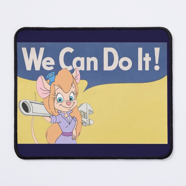 Item preview, Rescue Rangers - Gadget - We Can Do It designed and sold by Orcsome Originals.