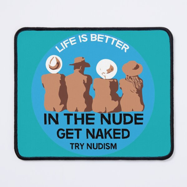 Item preview, Naturists- Naturist - Nudism - Nudist Gifts - Naturist Shirts - Nudism Bags - Nudist Mugs designed and sold by planetmarsstore.
