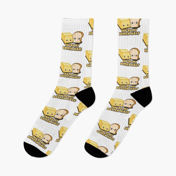 Item preview, Cute Cartoon Butter || Toasty || You're my Butter Half designed and sold by cookingwithten.