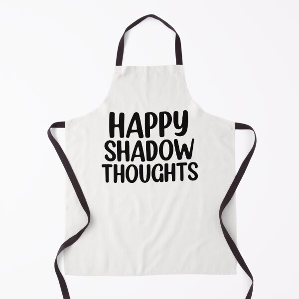 Item preview, Happy Shadow Thoughts funny quote designed and sold by Mr Wolf.