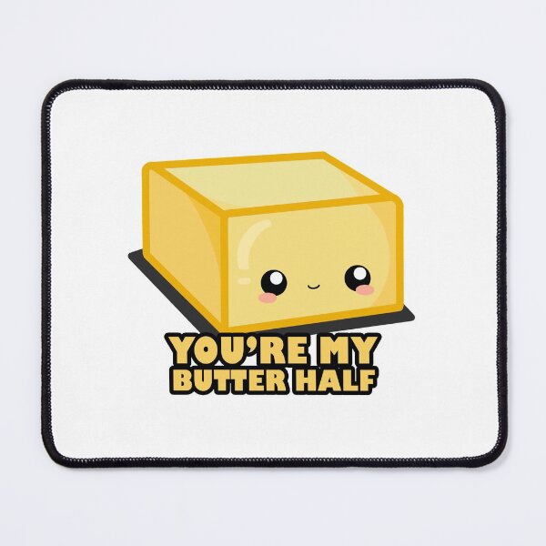 Item preview, Cute Cartoon Butter || Toasty || You're my Butter Half designed and sold by cookingwithten.