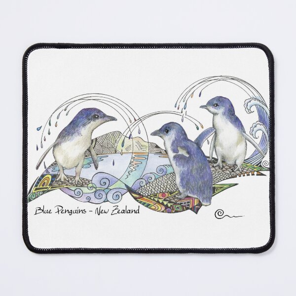 Item preview, New Zealand Blue Penguins designed and sold by Linda Bassett.