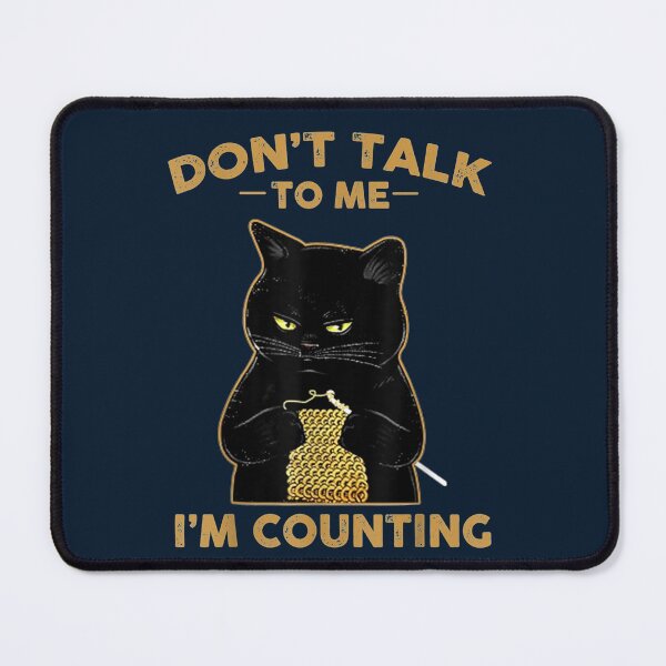 Item preview, Funny Cat I'm Counting Knitting designed and sold by OloriHeritage.