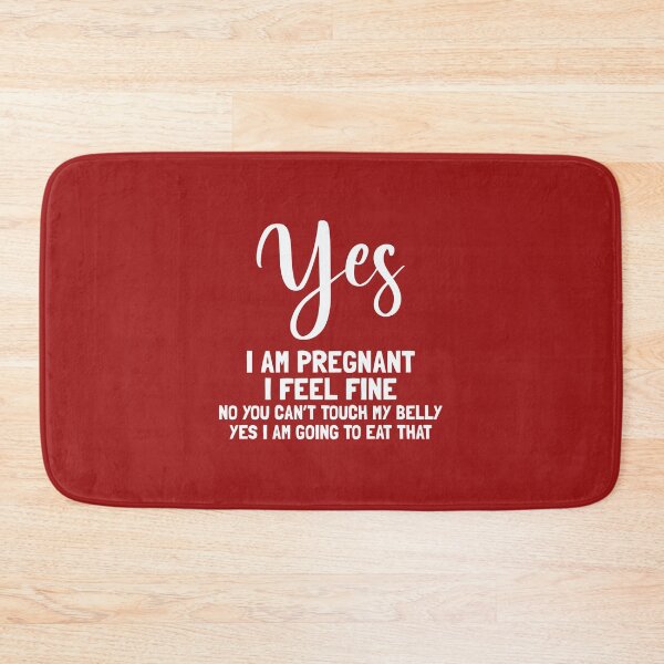 Item preview, yes I am Pregnant designed and sold by KMIKBAL7.