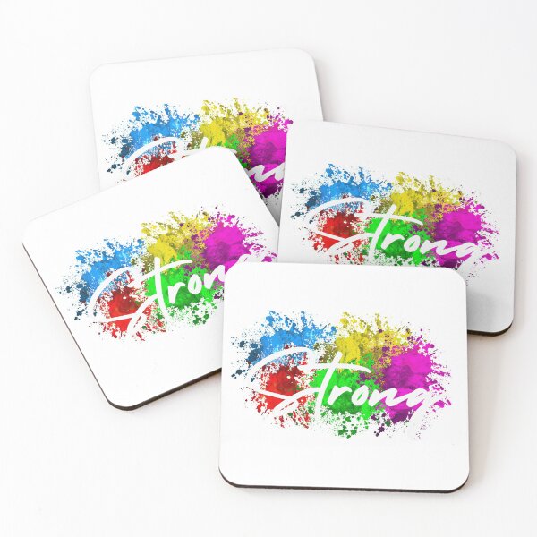 Item preview, Attitude Is Everything | Strong | White Background designed and sold by Rainbows Rock.