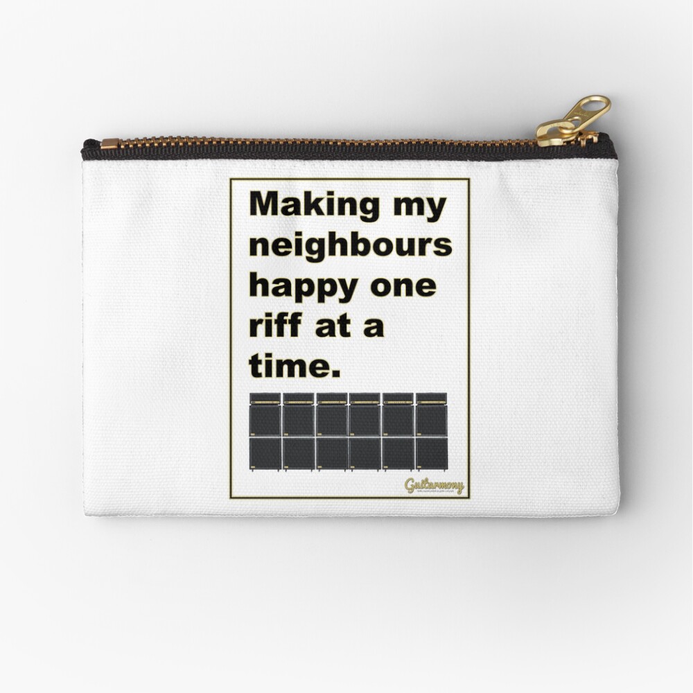 Item preview, Zipper Pouch designed and sold by Guitarmony.