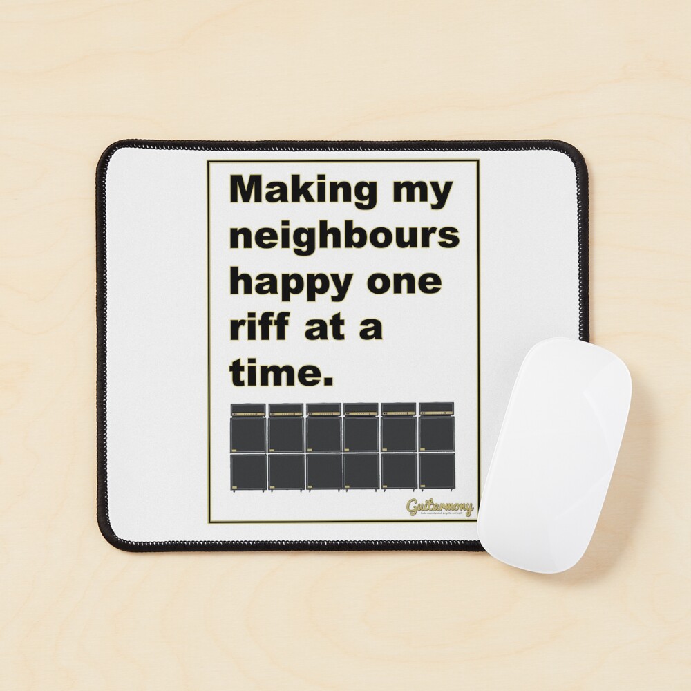 Item preview, Mouse Pad designed and sold by Guitarmony.