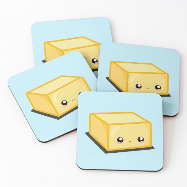 Item preview,  Cute Cartoon Butter || Toasty || Kawaii designed and sold by cookingwithten.