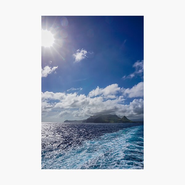 Leaving Paradise Photographic Print