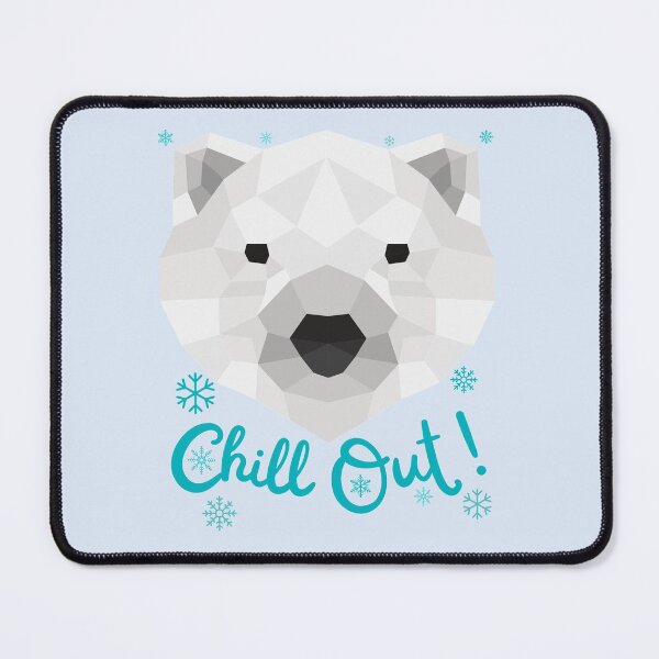 Item preview, Chill Out Polar Bear Snowflake Design designed and sold by Constant Readers.