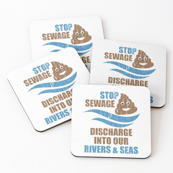 Item preview, Stop Sewage Discharge designed and sold by seagullz.