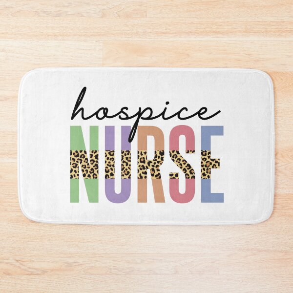 Item preview, Hospice Nurse Cheetah print typography | Hospice Nursing | Registered nurse  designed and sold by Violet Treasures.