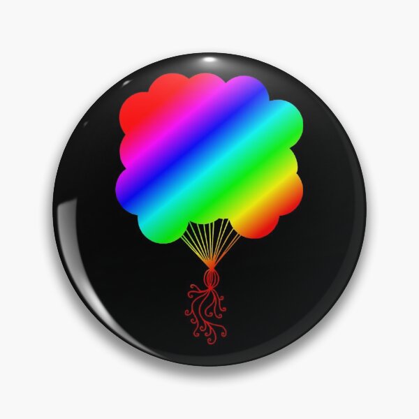Item preview, Rainbow Party Balloons Silhouette designed and sold by Deborah Camp.