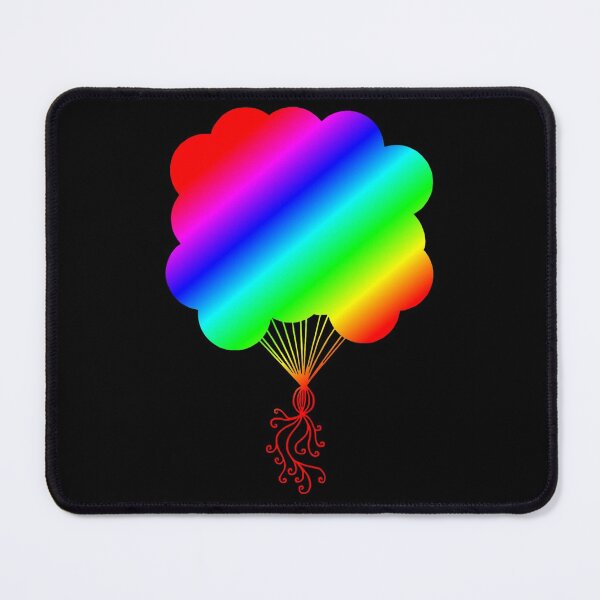 Item preview, Rainbow Party Balloons Silhouette designed and sold by Deborah Camp.