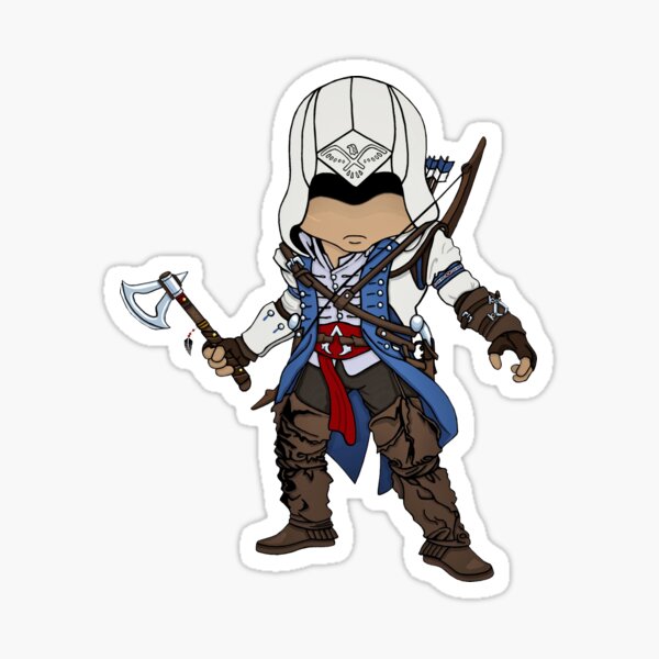 Native American Assassin Sticker