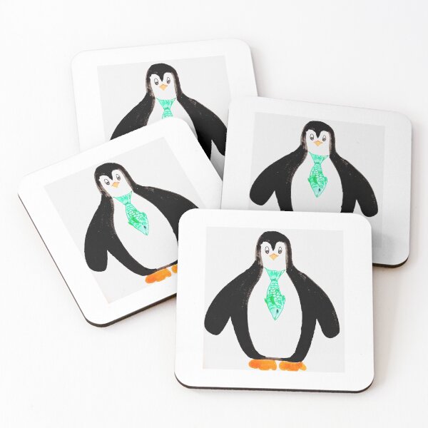 Item preview, Cartoon Penguin with fish tie designed and sold by Mark R Bowman.