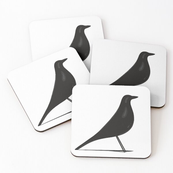 Item preview, Palm Springs Mid Century Modern Black Bird designed and sold by VacationCity.