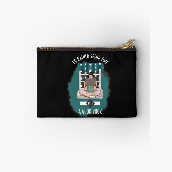 Item preview, I'd Rather Spend Time With A Good Book - Woman Bedtime Reading designed and sold by ColorfulMystic.