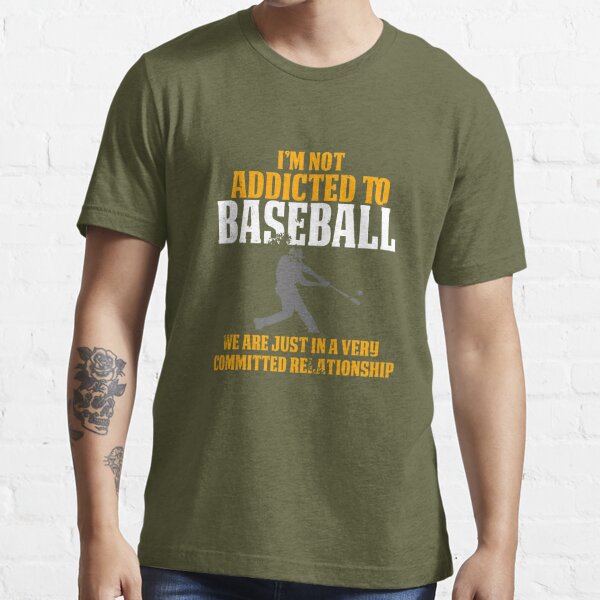 ahadden Funny Baseball Design T-Shirt