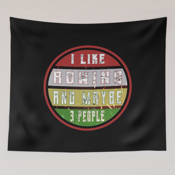 Item preview, i like rowing and maybe 3 people - rowing lover T-Shirt designed and sold by wasimedox.