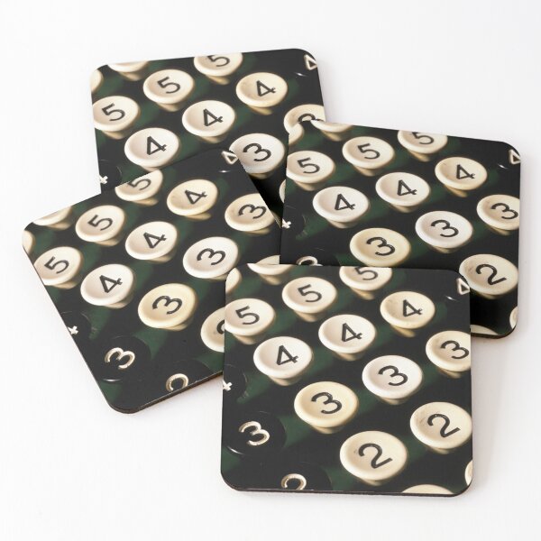 Item preview, Antique Adding Machine Keys Close-up designed and sold by Kevin Miller Photography.