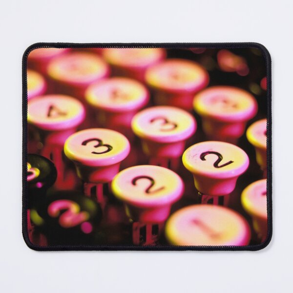 Item preview, Antique Adding Machine Keys Close-up designed and sold by Kevin Miller Photography.