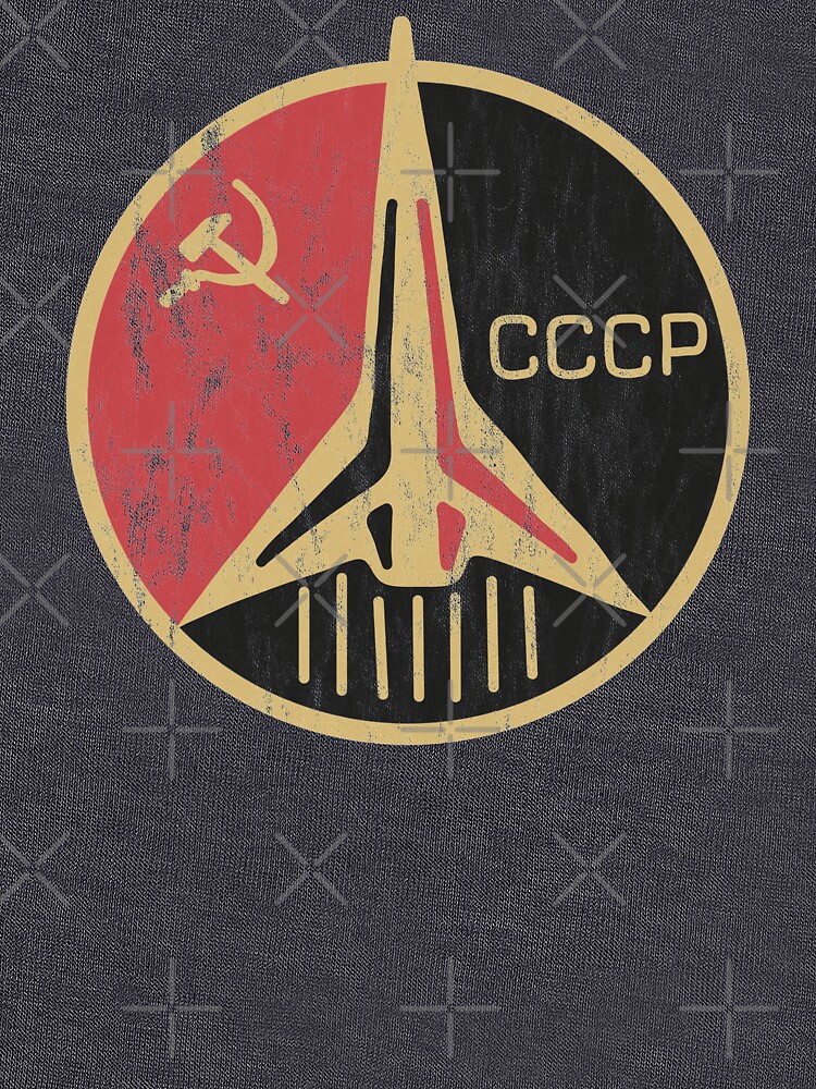 Thumbnail 7 of 7, Classic T-Shirt, Retro Cosmonaut Mission Badge designed and sold by unhingedheather.