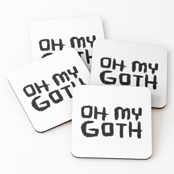 Item preview, Oh My Goth, Funny Goth designed and sold by badlydrawnbabe.