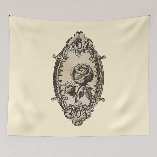 Item preview, Vintage Framed Rose designed and sold by ShailleMaille.