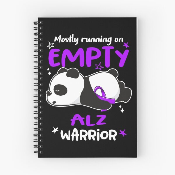 Item preview, ALZ Awareness Mostly Running On Empty ALZ Warrior designed and sold by GennieShop.