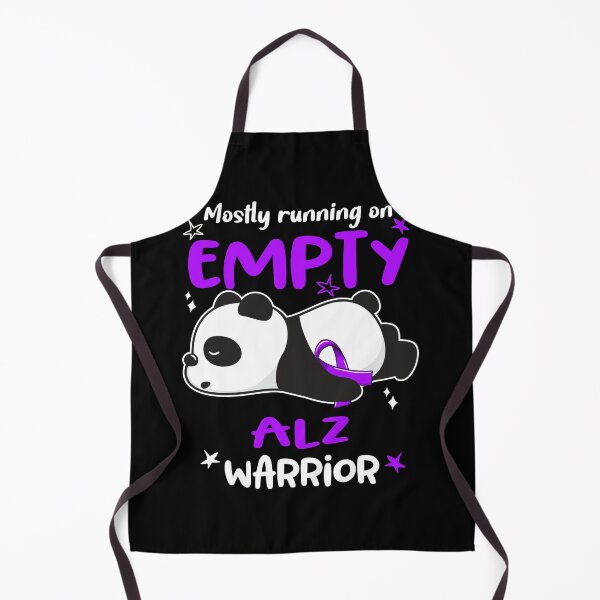 Item preview, ALZ Awareness Mostly Running On Empty ALZ Warrior designed and sold by GennieShop.