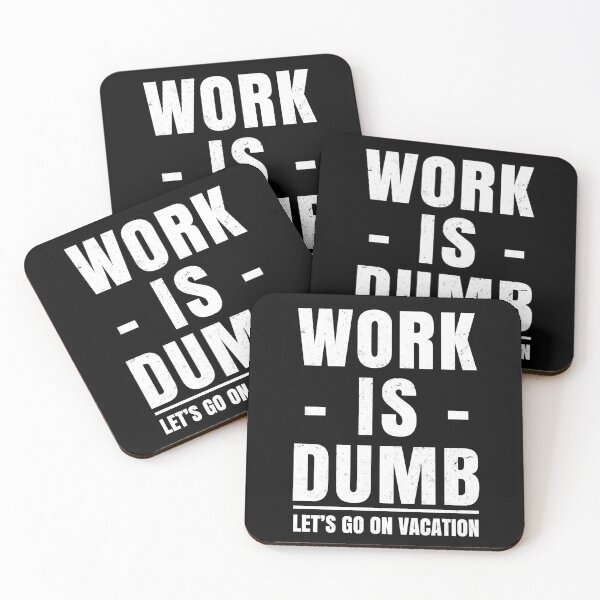 Item preview, The Great Resignation Work is Dumb Let's Go On Vacation designed and sold by electrovista.