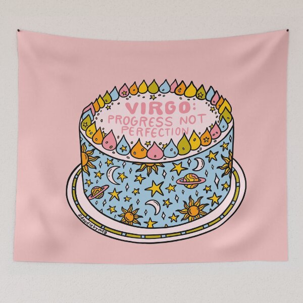 Item preview, Virgo Cake designed and sold by doodlebymeg.