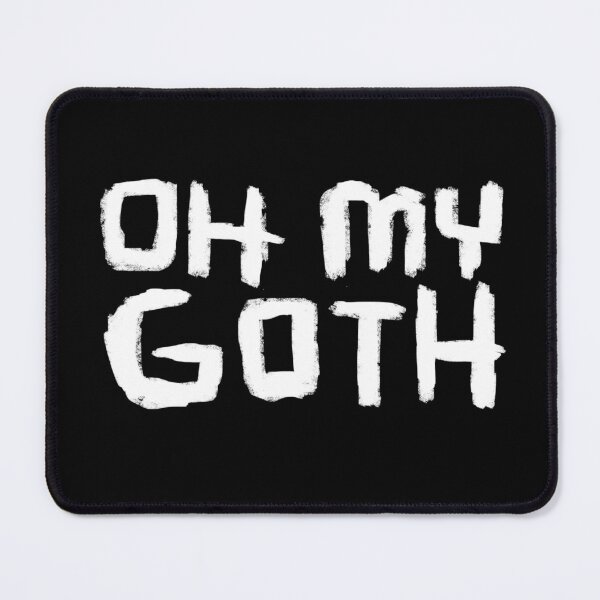 Item preview, Goth Music, Oh My Goth, Funny Goth designed and sold by badlydrawnbabe.