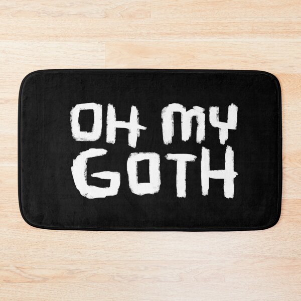 Item preview, Goth Music, Oh My Goth, Funny Goth designed and sold by badlydrawnbabe.