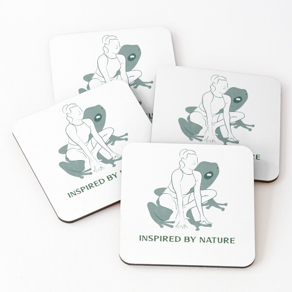 Item preview, Inspired By Nature. Nature Loving Yoga Design Frog designed and sold by Rebel-Design.
