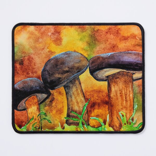 Item preview, Autumn Mushrooms designed and sold by Laura King  Fine Arts.