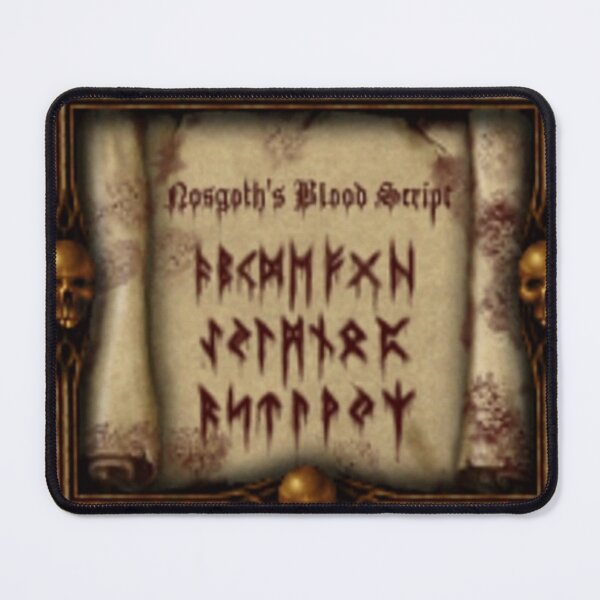 Item preview, Nosgoth's Blood Script  designed and sold by jakersvelmax.