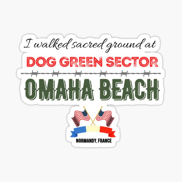 Item preview, Perro Green Sector Omaha Beach designed and sold by INFIDEL.