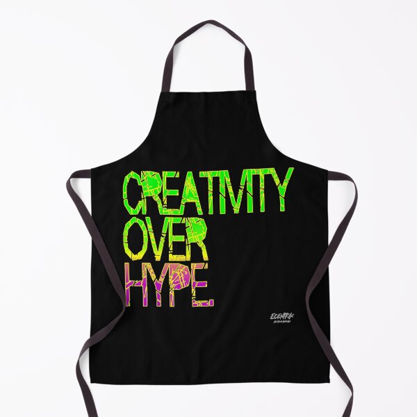 Item preview, Creativity Over Hype (purple/green variant) designed and sold by ecentrik.