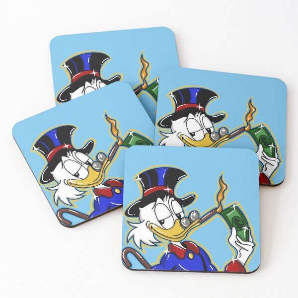 Item preview, Scrooge Mcduck smoking money away  designed and sold by Eva Kiseleva.