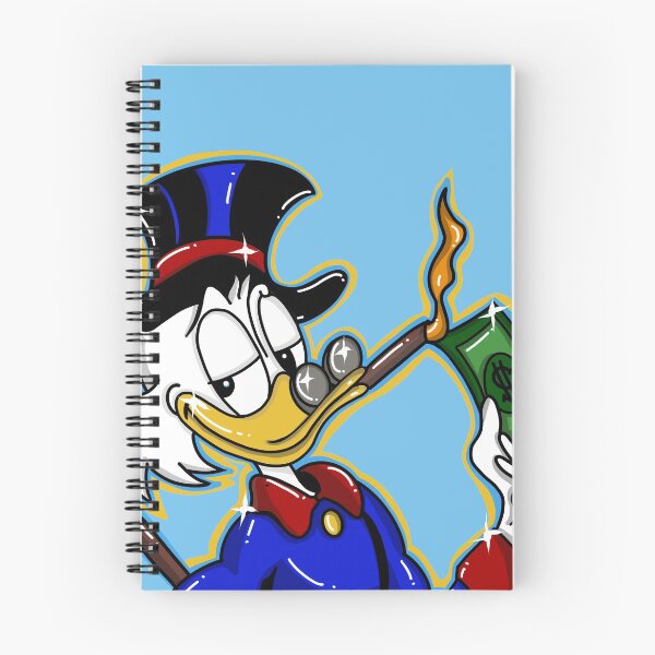 Item preview, Scrooge Mcduck smoking money away  designed and sold by Eva Kiseleva.