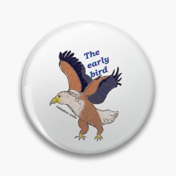 Item preview, Early bird African fish eagle, Haliaeetus vocifer designed and sold by NatureDesigned.