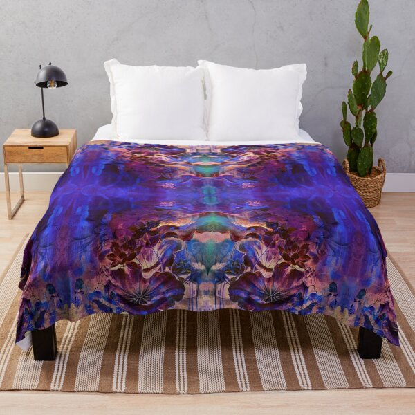 Item preview, Violet Blue Lotus Spirit designed and sold by KarolArtWork.