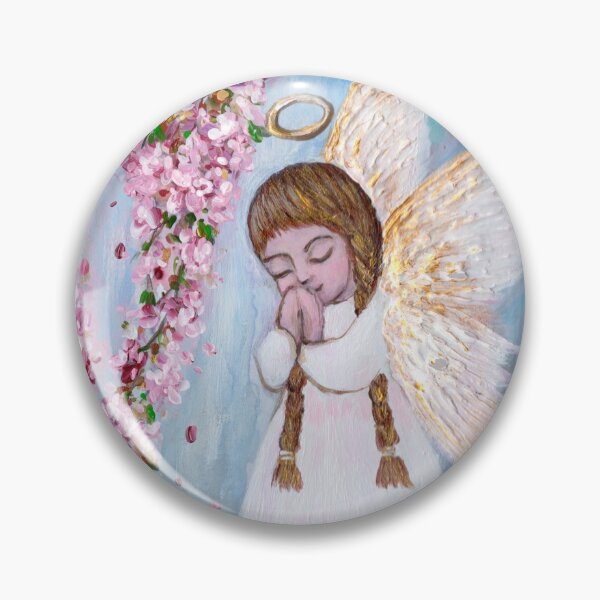 Item preview, cute baby angel girl designed and sold by Roy & Tiffany.