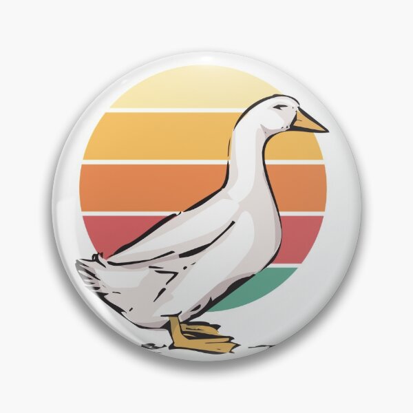 Item preview, Duck Retro Vintage Sunset Design designed and sold by gillys.