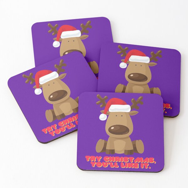 Item preview, Try Christmas, You'll Like It. Deer Santa! designed and sold by MMA-Design.