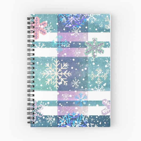 Item preview, Painted Christmas Plaid Pattern With Snowflakes  designed and sold by Designs By YL.